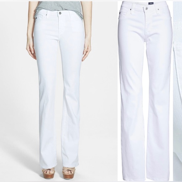 AG White Angel Flare Pants - Size 32 - Picture 2 of 7